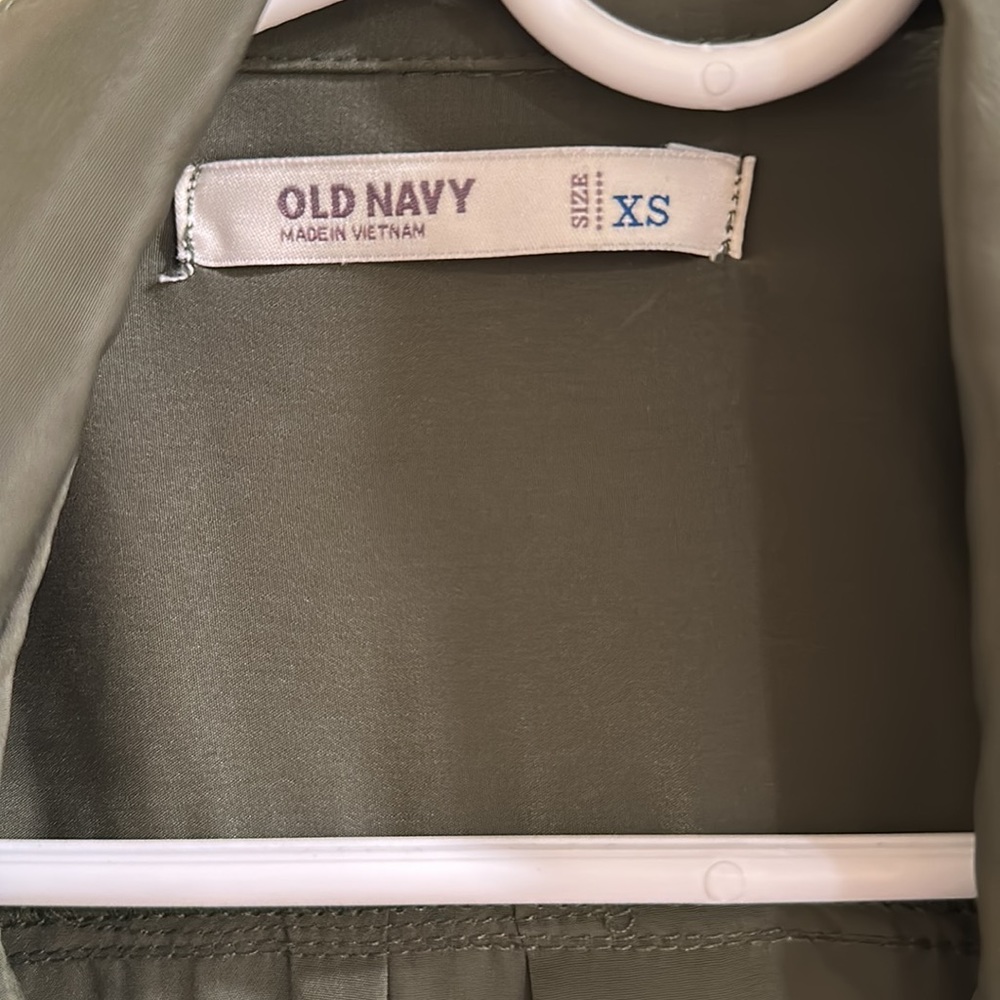 Old Navy 100% Polyester Button Down Blouse - image 2